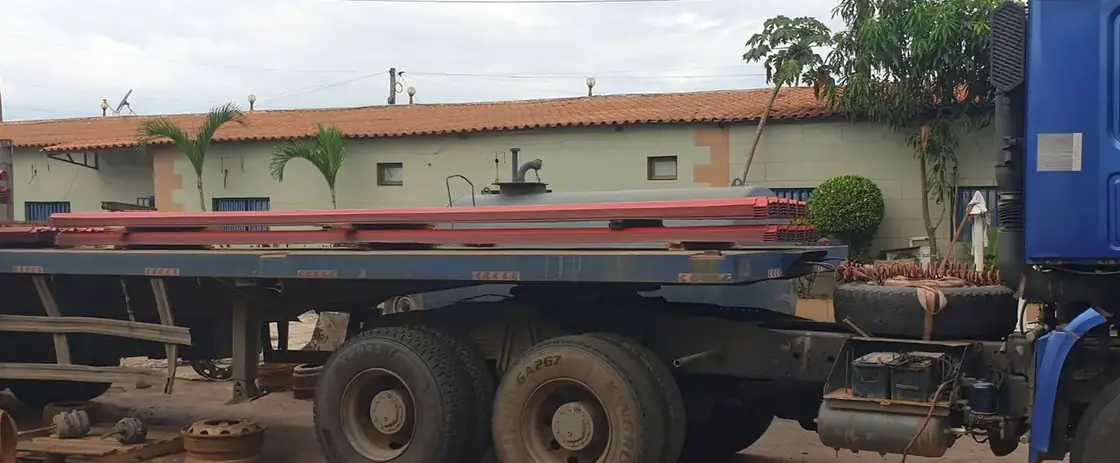 Logistics mobilisation of steel elements